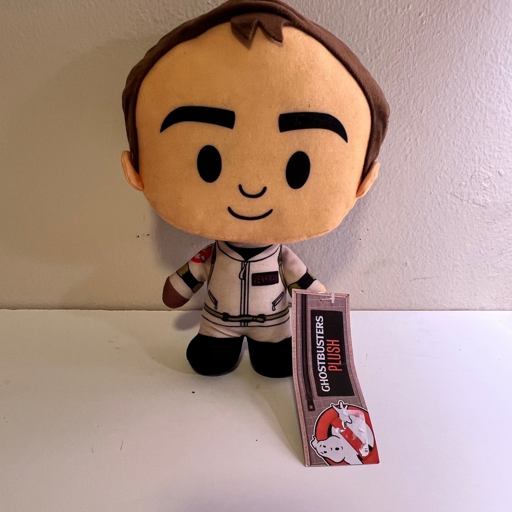 Ghostbusters Peter Venkman Plush Tan 2022 Chibi Bill Murray Soft Toy NWT